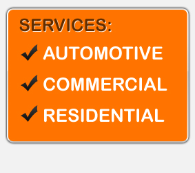 Automotive, Residential, and commercial locksmith